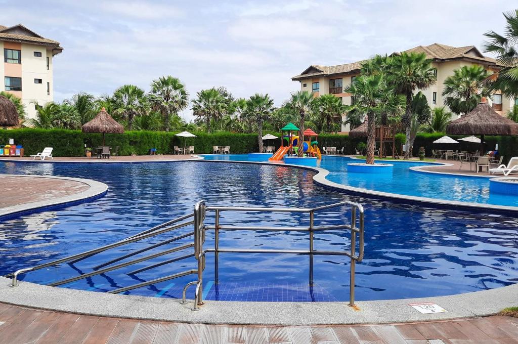 Bazén v ubytování VG Sun Cumbuco Delicinha de Apto para 4 pessoas nebo v jeho okolí