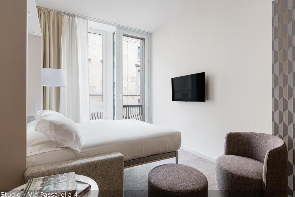 Brera Apartments in San Babila - Studio - Via Passarella 4