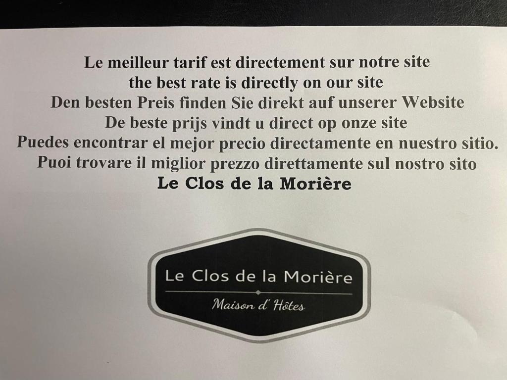 Le Clos de la Morière - B&B - Superior Tweepersoonskamer