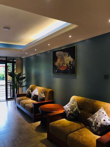 Posezení v ubytování Tezor Hotel Entebbe