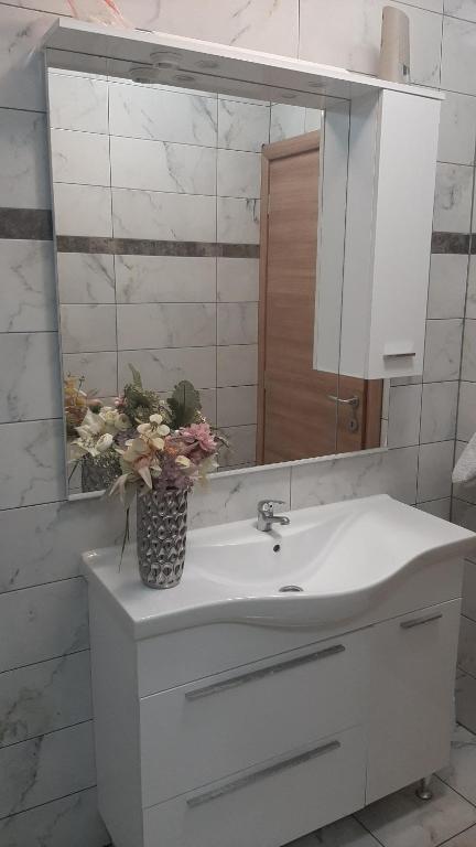 Kúpeľňa v ubytovaní Apartment Matej