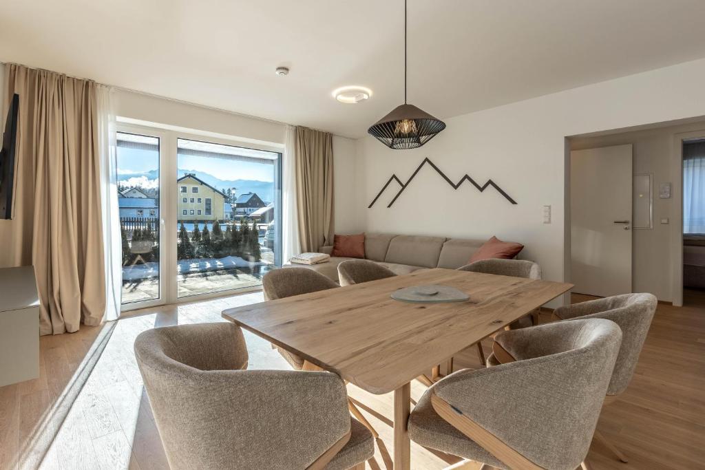Posezení v ubytování Alpine Suite Spot