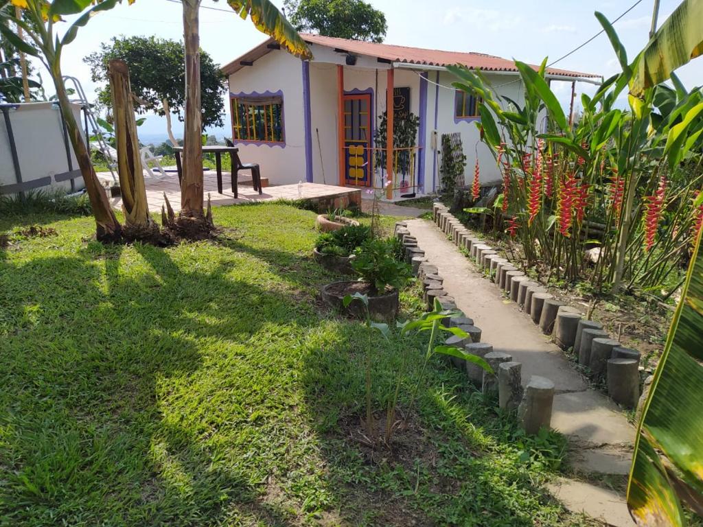 Zahrada ubytování VILLA SOFI