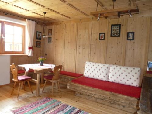 Posezení v ubytování Bauernhof im Wiesengrund