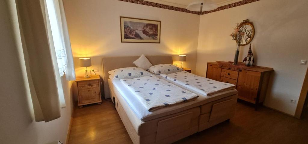 Cama o camas de una habitación en Camping Gasthof Zirknitzer