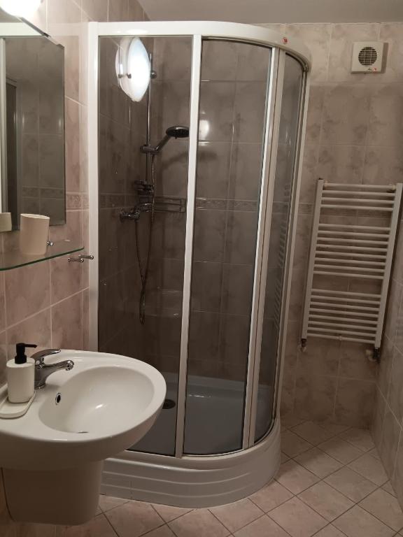 Koupelna v ubytování Vila Pramínek, Horní Maršov, Krkonoše