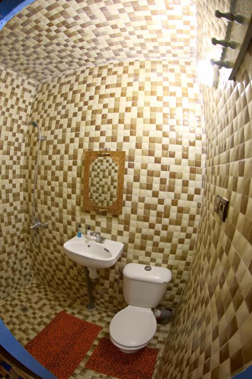 Vannituba majutusasutuses Riad Misk Fez