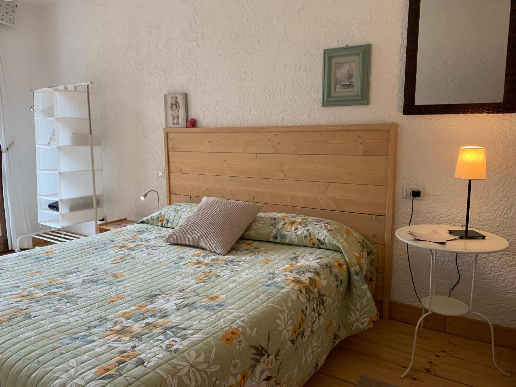 A bed or beds in a room at Agriturismo Cascina Cornella