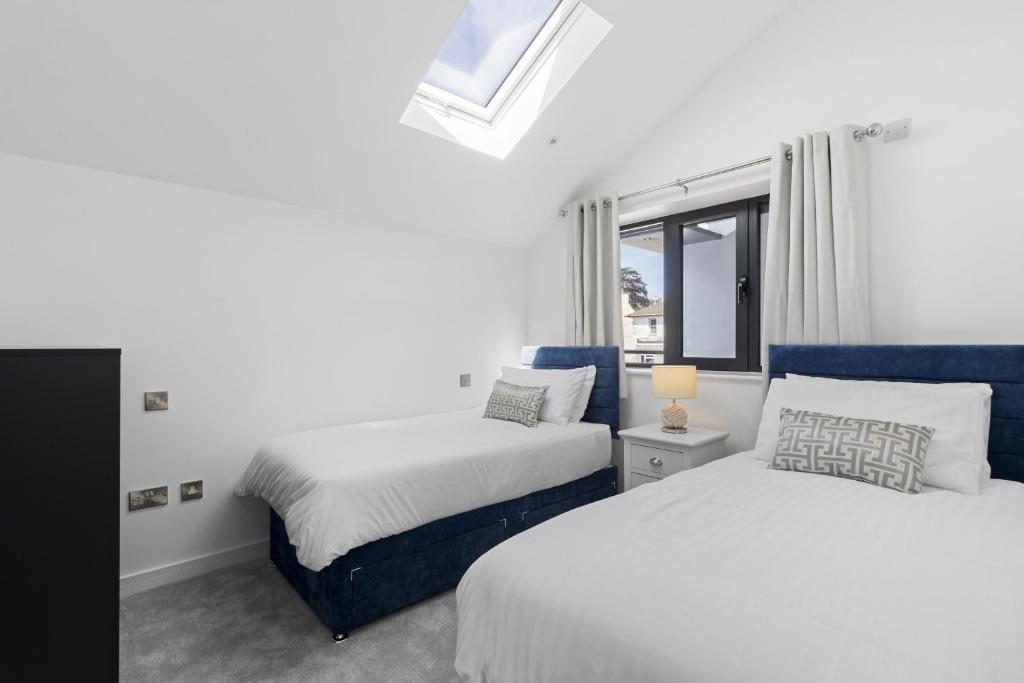 Ein Bett oder Betten in einem Zimmer der Unterkunft Teign View, Grand Banks