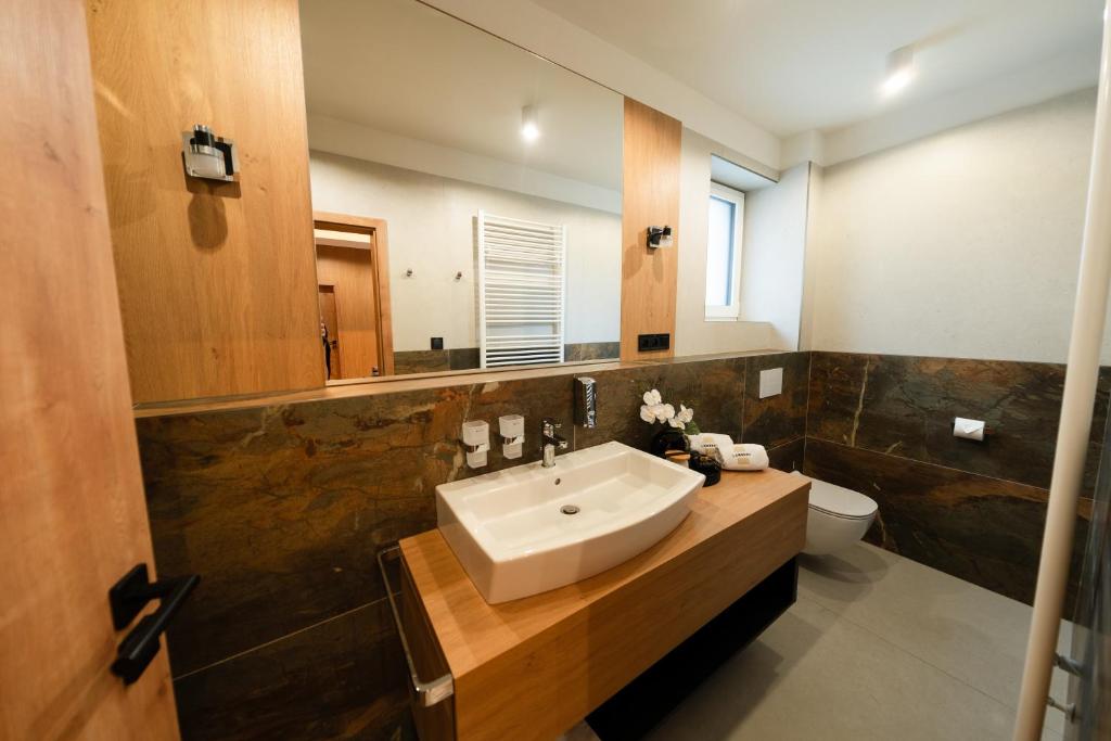 Posezení v ubytování LAMBERT Residences