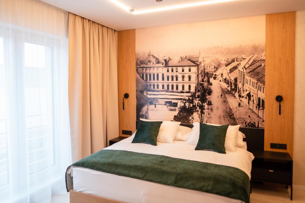Postel nebo postele na pokoji v ubytování LAMBERT Residences