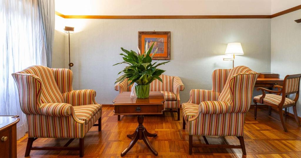Część wypoczynkowa w obiekcie Hotel&Ristorante Miramonti Palazzo Storico
