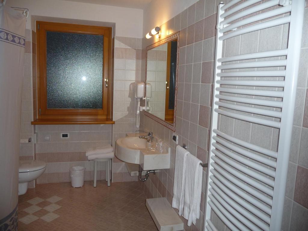 Koupelna v ubytování Hotel Almazzago