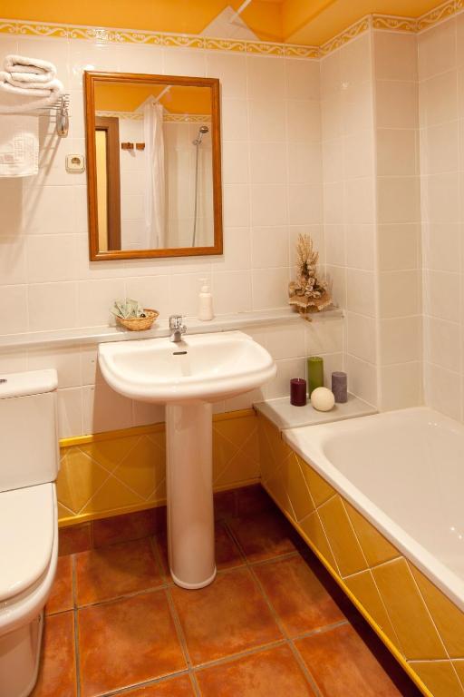 Koupelna v ubytování Hotel Matsa B&B