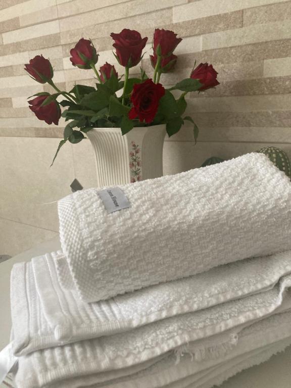 Postel nebo postele na pokoji v ubytování B&B L'Airone