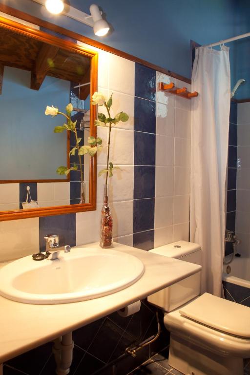 Koupelna v ubytování Hotel Matsa B&B