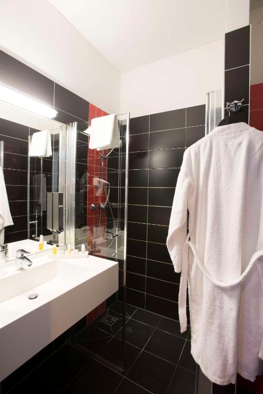 Koupelna v ubytování Best Western Plus Amedia Wien