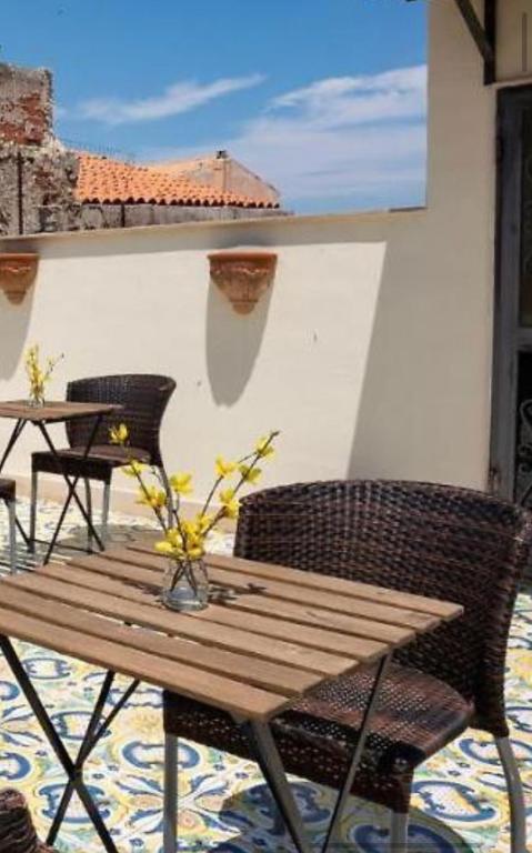 Balkón nebo terasa v ubytování B&B Ares Charme