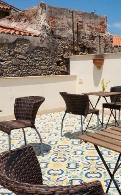 Posezení v ubytování B&B Ares Charme