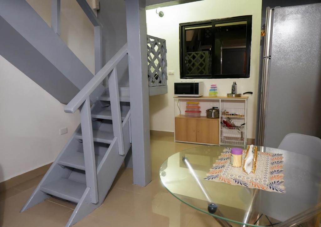 Kuchyň nebo kuchyňský kout v ubytování Casa Ballenas2