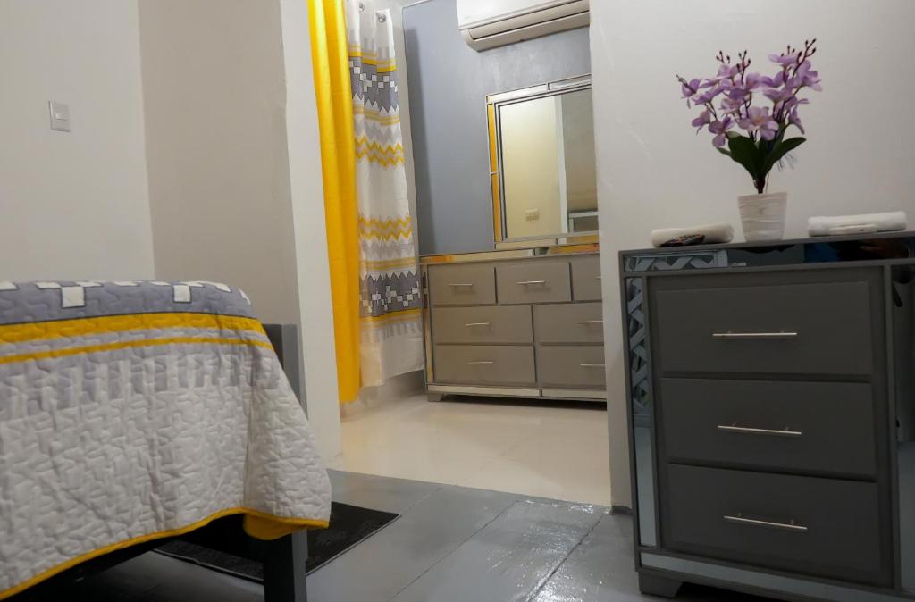 Postel nebo postele na pokoji v ubytování Casa Ballenas2