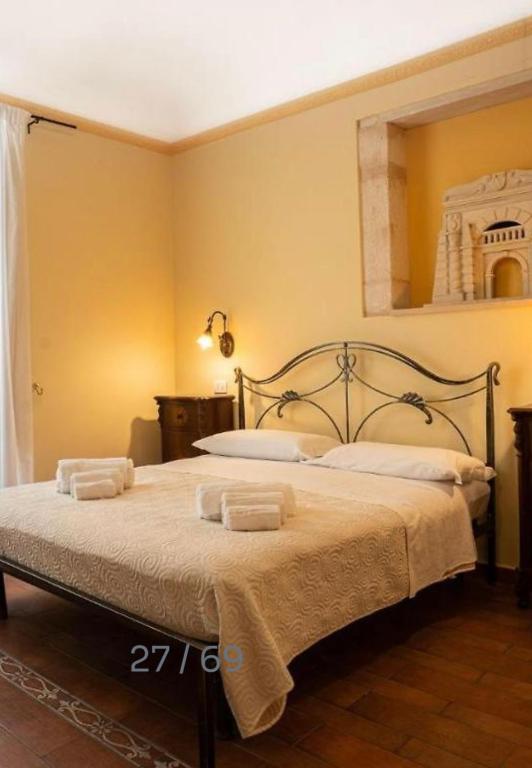 Postel nebo postele na pokoji v ubytování B&B Ares Charme