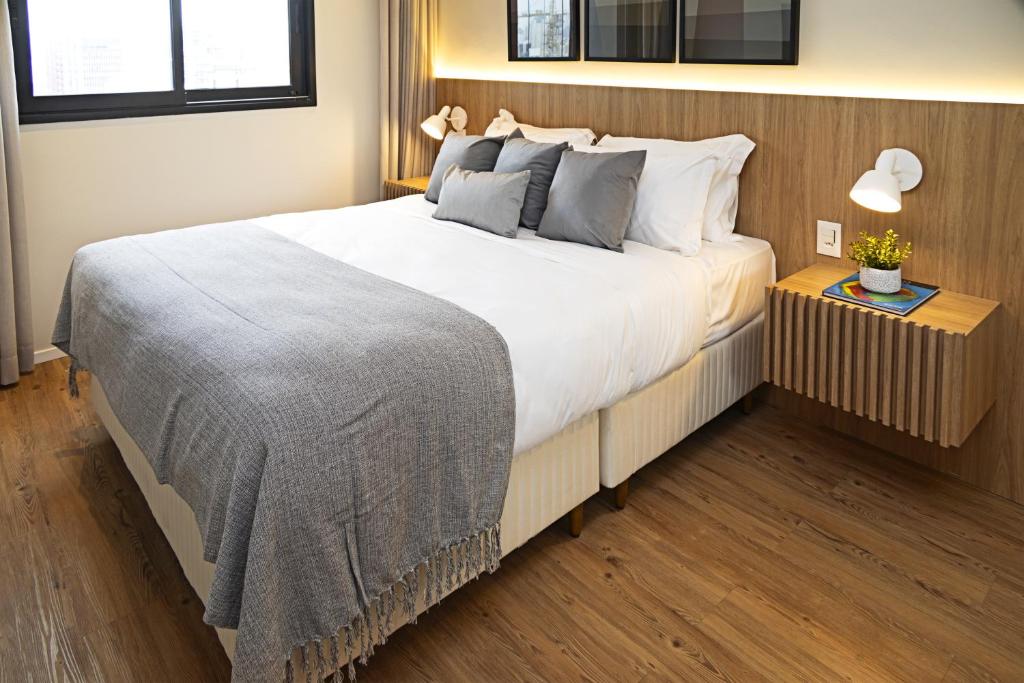 Ένα ή περισσότερα κρεβάτια σε δωμάτιο στο Movinn Expand