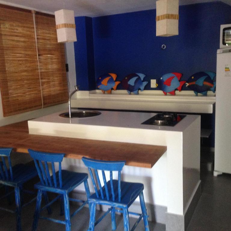 Kuchyň nebo kuchyňský kout v ubytování D'ajuda Flat