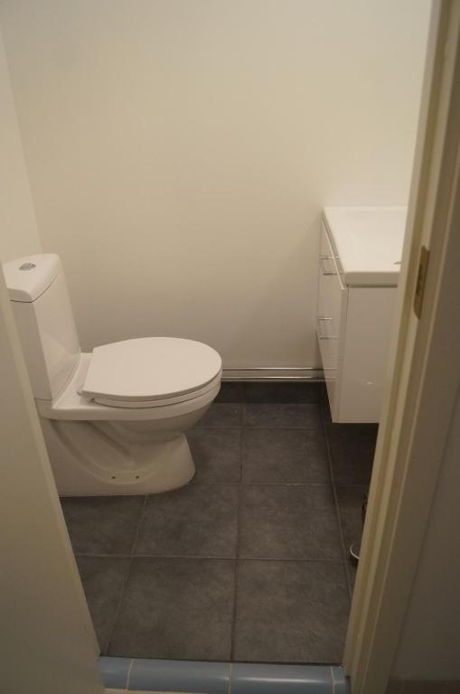 Koupelna v ubytování Laplanders rooms
