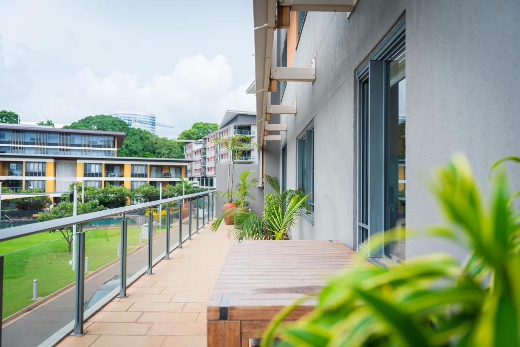 Budova, kde se apartmán nachází