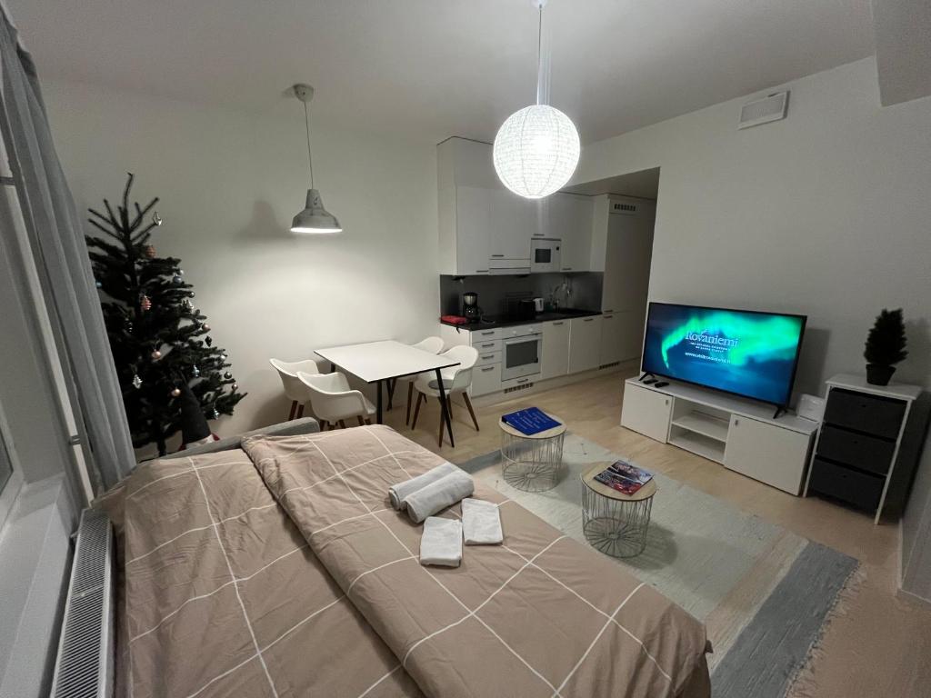 Μια τηλεόραση ή/και κέντρο ψυχαγωγίας στο Polar Residence