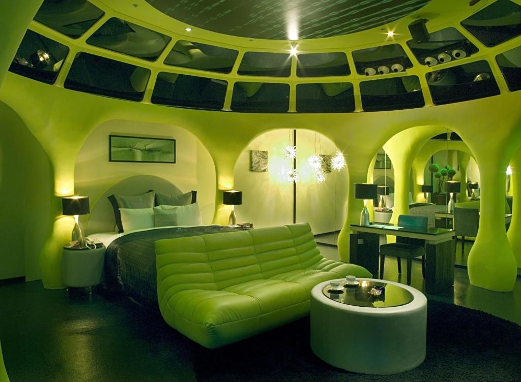 Posezení v ubytování Discovery Motel - Zhonghe