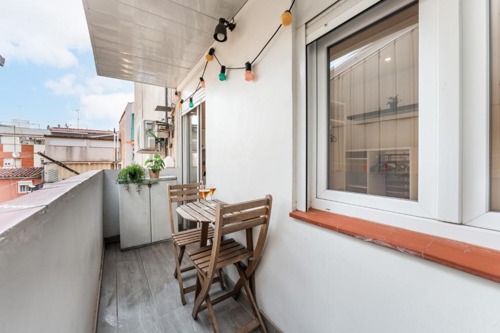 Balkón nebo terasa v ubytování Feel Welcome Barcelona Smart flat