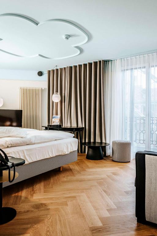 Katil atau katil-katil dalam bilik di Best Western Plus Hotel Bern