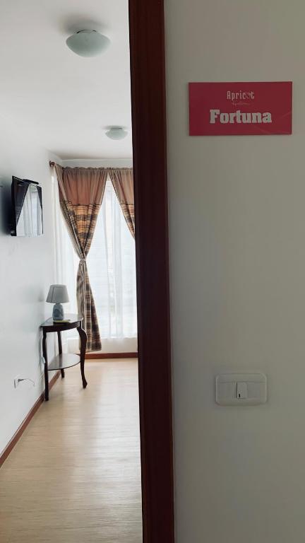 TV a/nebo společenská místnost v ubytování Apricot Hotel