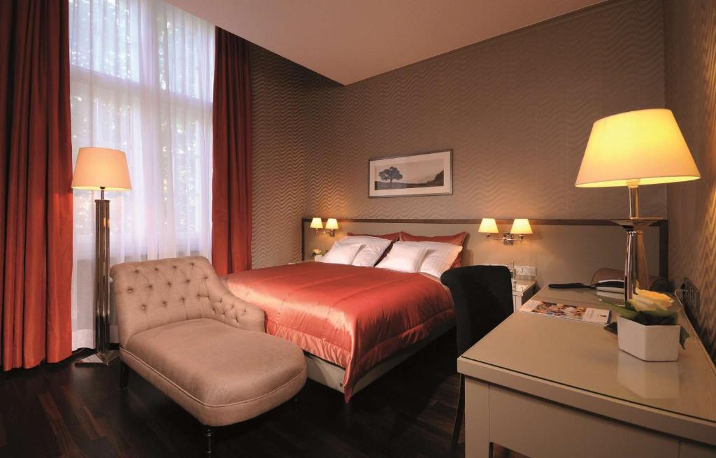 Postel nebo postele na pokoji v ubytování Best Western Plus Hotel StadtPalais