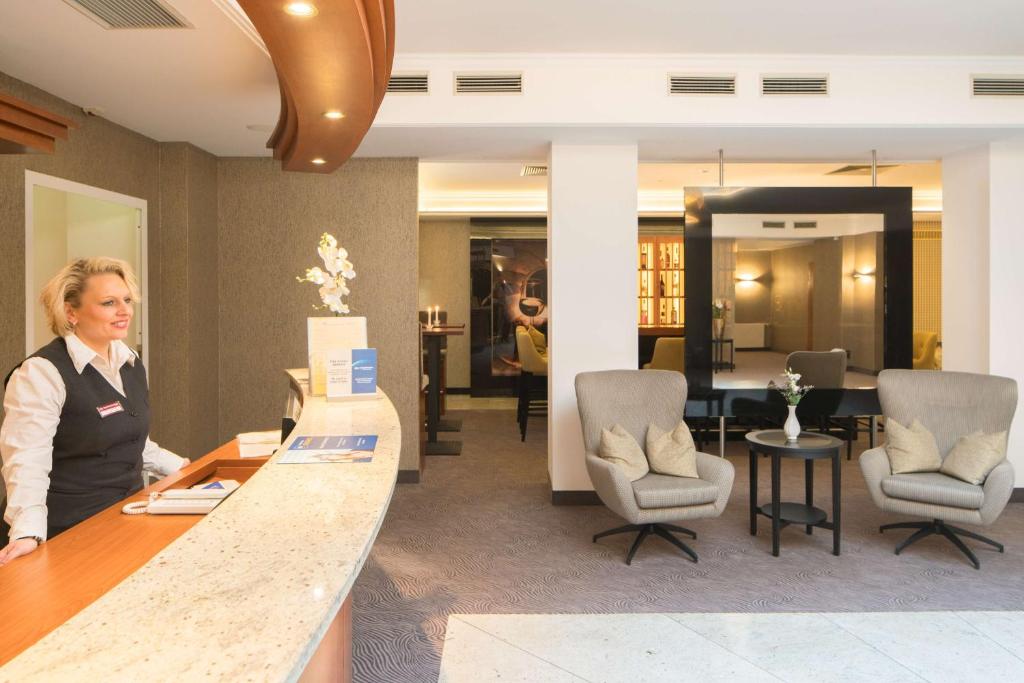 Vstupní hala nebo recepce v ubytování Best Western Plus Hotel Excelsior