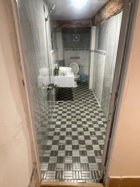 Postel nebo postele na pokoji v ubytování Motel Khánh Nhi