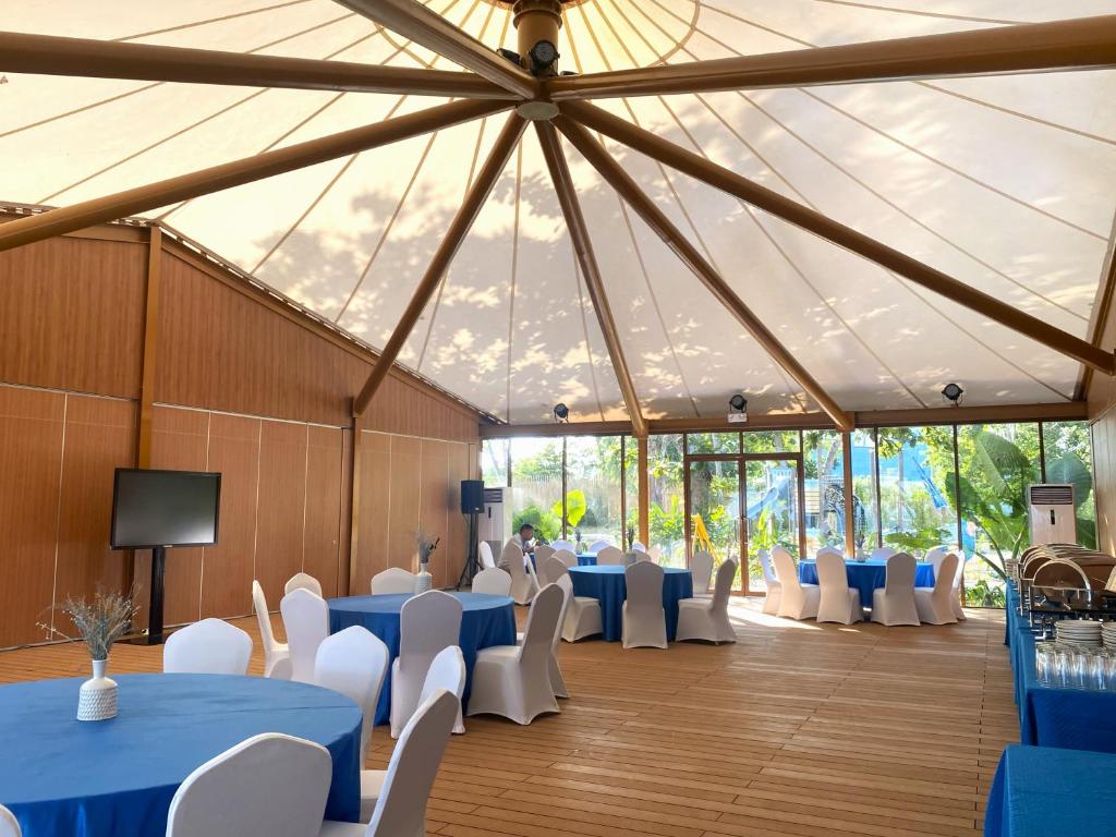 Posezení v ubytování Belmont Hotel Mactan