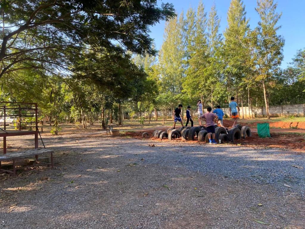 Hosté ubytování Baan Nork Farmstay บ้านนอก ฟาร์มสเตย์