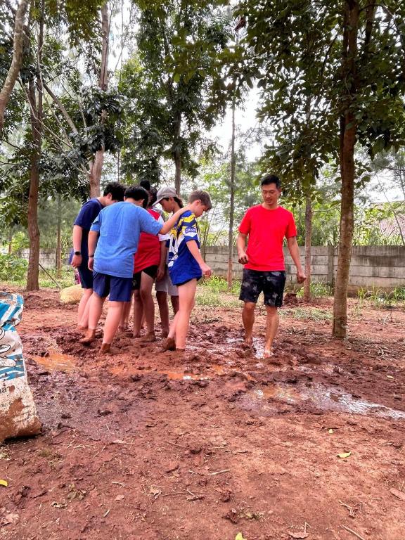 Hosté ubytování Baan Nork Farmstay บ้านนอก ฟาร์มสเตย์