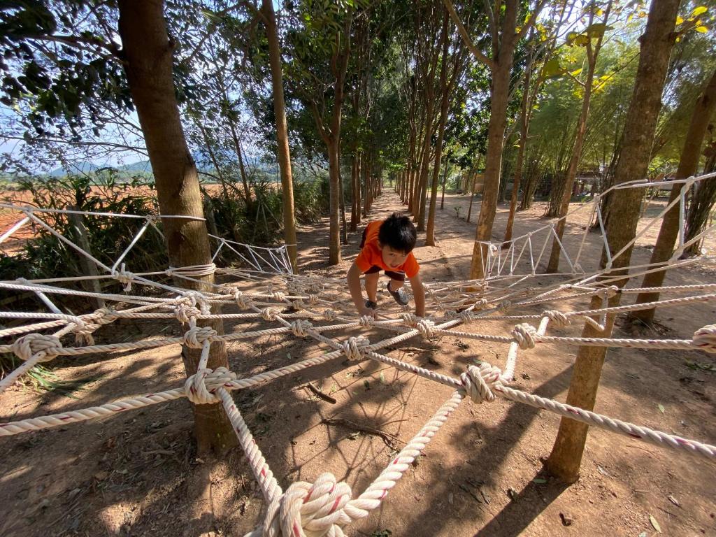 Hosté ubytování Baan Nork Farmstay บ้านนอก ฟาร์มสเตย์