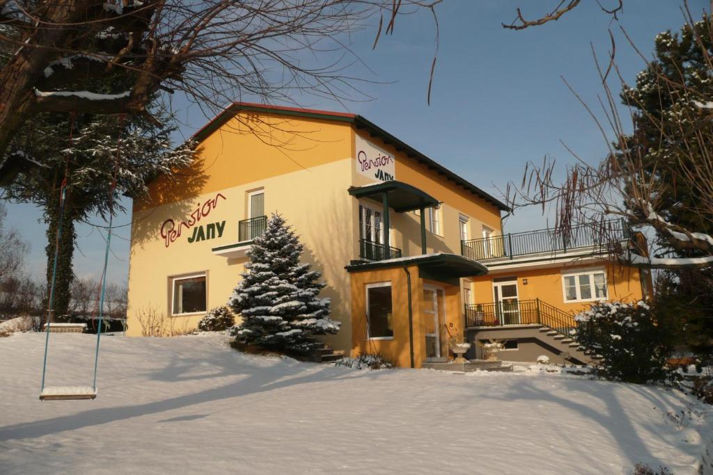 Landhaus Pension Jany v zime