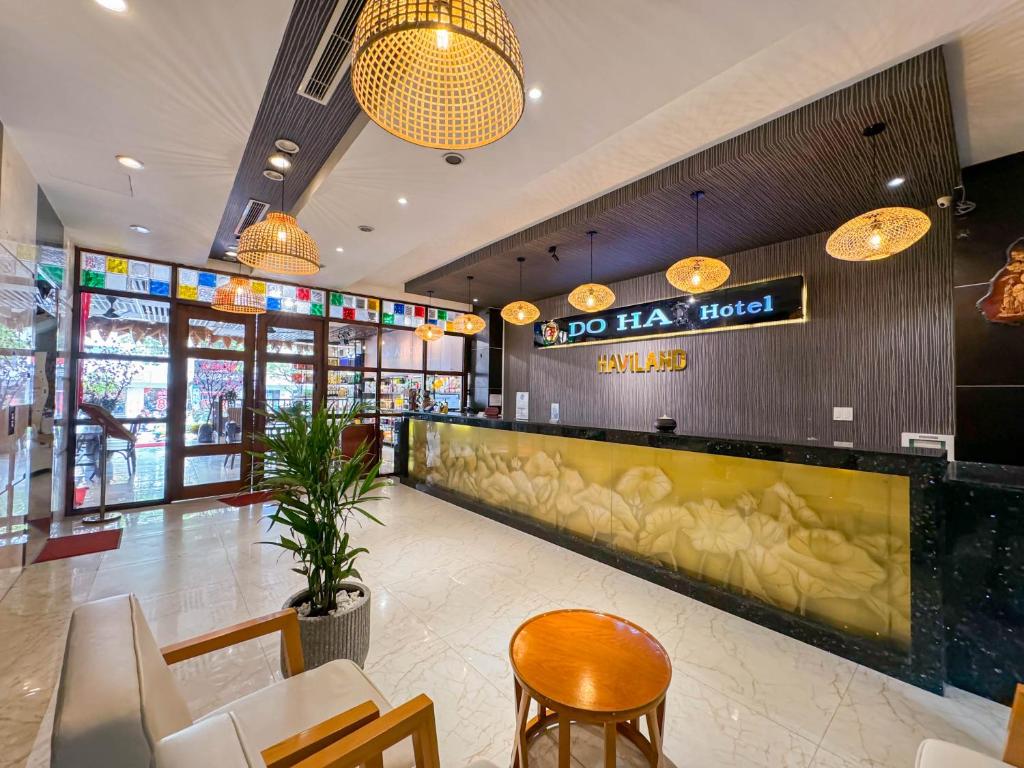 Khu vực ghế ngồi tại Doha Central Bliss Danang Hotel by Haviland