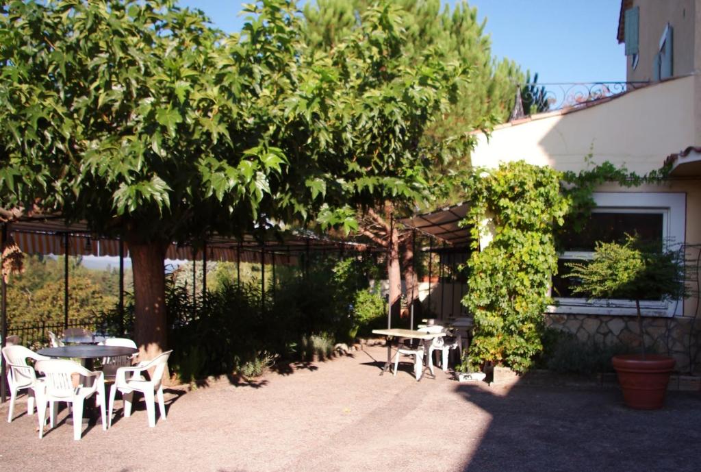 Zahrada ubytování Auberge de l'Escargot d'Or