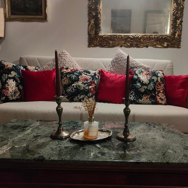 A seating area at Suite Dimora Lucrezia