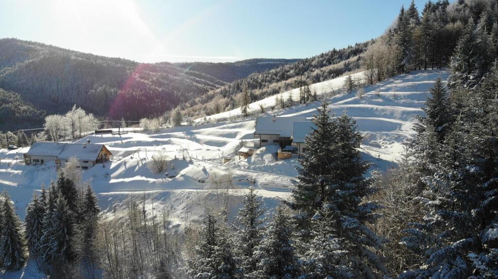 Gorczańskie Zacisze v zimě