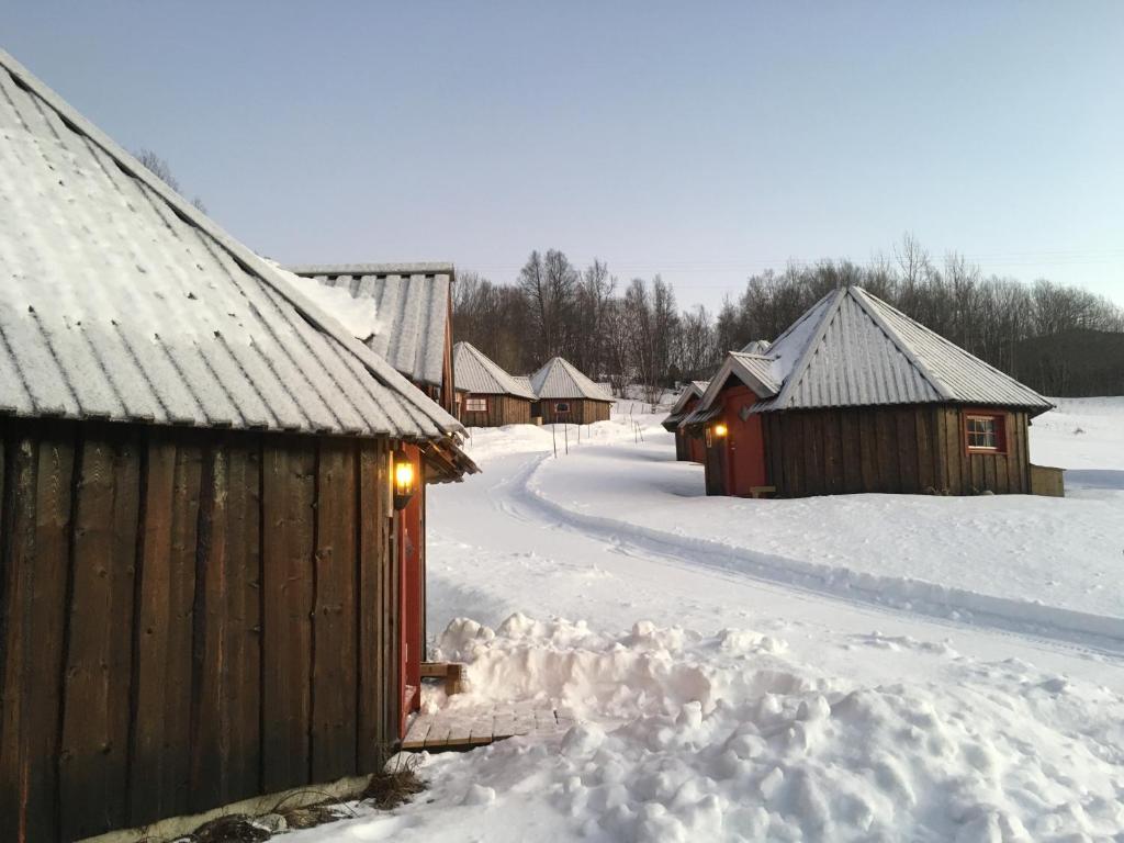 Vestvatn - Arctic Cabins v zimě