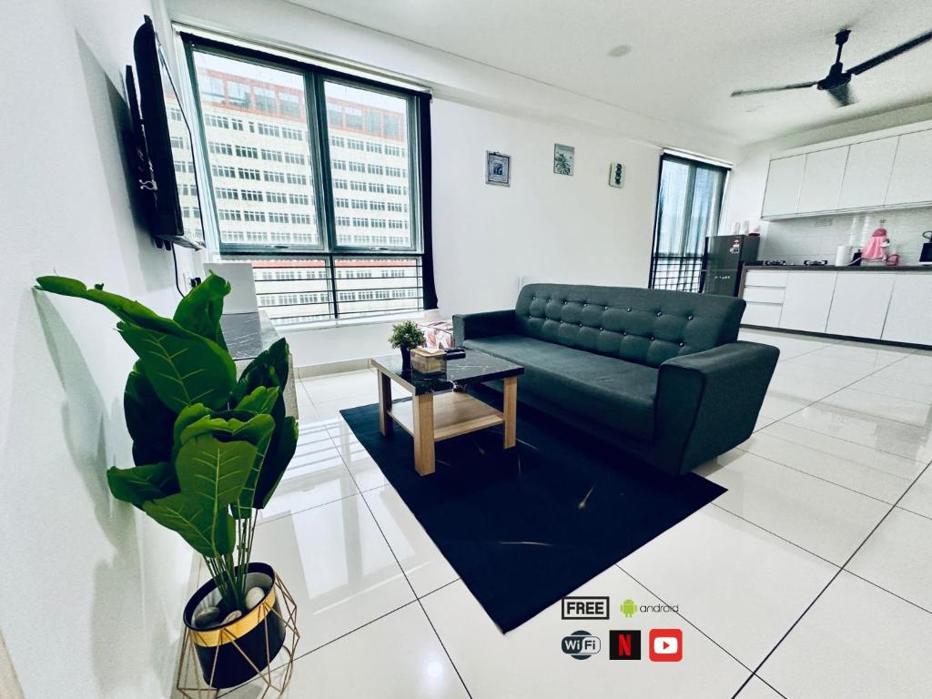 Posezení v ubytování 8pax 2-Bedroom l Seaview l Georgetown l Gleneagles l Mansion One