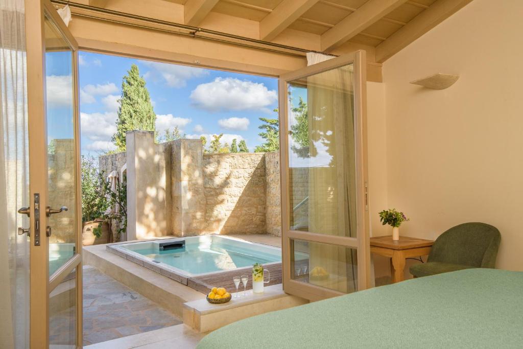 Balkón nebo terasa v ubytování Kapsaliana Village Hotel